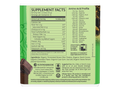 Back of Sunwarrior chocolate rice protein powder showing ingredients.
