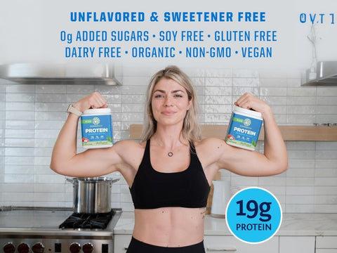 Sunwarrior Organic Plant-Based Protein Powder, Unflavoured