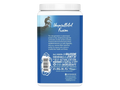Back of Sunwarrior vanilla protein powder showing barcode 750g.
