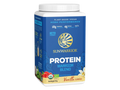 Sunwarrior Plant-Based Protein Powder tub, vanilla flavour 375g.