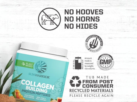 Sunwarrior Plant-Based Collagen Protein Powder - 500g