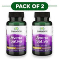 Swanson Avena Sativa 575mg 60 Capsules Pack of 2