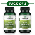 Swanson Full Spectrum Saw Palmetto 540mg 100 Vegan Capsules Pack of 2