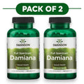 Swanson Full Spectrum Damiana 510mg 100 Capsules Pack of 2