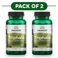 Swanson Triphala Formula Amla Behada Harada 100 Capsules Pack of 2