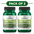 Swanson Milk Thistle Combination 175mg 60 Capsules Pack of 2