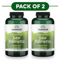 Swanson Full Spectrum Saw Palmetto 540mg 250 Vegan Capsules Pack of 2