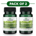 Swanson Arjuna Bark 10:1 Extract 40mg 60 Capsules Pack of 2