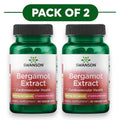 Swanson Bergamot Extract 500mg 30 Veggie Capsules Pack of 2