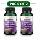Swanson Horny Goat Weed Complex 60 Capsules Pack of 2