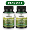Swanson Stomach Defense Essentials with PepZinGI 60 Veg Capsules Pack of 2