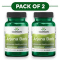 Swanson Arjuna Bark Standardized 500mg 60 Veggie Capsules Pack of 2