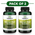 Swanson Valerian Root Extract 120 Capsules Pack of 2