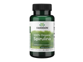 Swanson 100% Organic Spirulina – 180 Vegan Tablets organic spirulina dietary supplement bottle front label