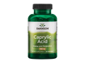 Swanson Caprylic Acid 600 mg Softgels – 60 Count fatty acid dietary supplement bottle front label