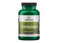 Swanson Cordyceps 600 mg Capsules – 120 Count mushroom dietary supplement bottle front label