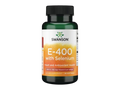 Swanson E-400 with Selenium 400 IU Vitamin E – 90 Softgels vitamin and mineral dietary supplement bottle front label