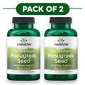 Swanson Full Spectrum Fenugreek Seed 610mg 90 Capsules Pack of 2