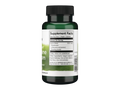 Swanson Full Spectrum Lions Mane Mushroom 500 mg Capsules – 60 Count Supplement Facts panel and product barcode on bottle label
