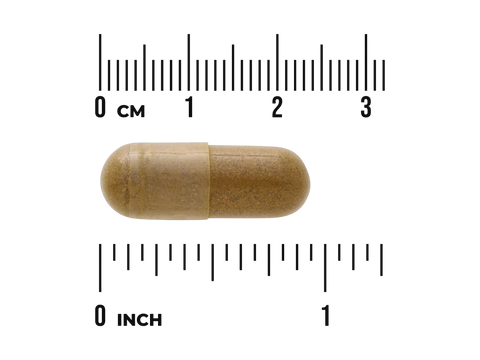 Swanson Full Spectrum Turmeric Astragalus Gotu Kola Complex Capsule size