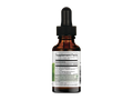 Bottle with dropper labeled 'Supplement Facts' on a white background