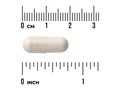 Swanson Korean Ginseng Supplement 250 mg – 300 Capsules capsule size comparison with measurement scale