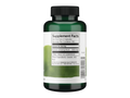 Swanson Korean Ginseng Supplement 250 mg – 300 Capsules Supplement Facts panel and product barcode on bottle label