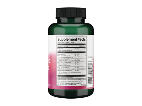 Supplement bottle with label showing 'Supplement Facts' on a white background