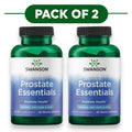 Swanson Prostate Essentials 90 Vegan Capsules Pack of 2