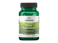Swanson Saw Palmetto 320 mg & Pumpkin Seed Oil 75 mg – 60 Count herbal dietary supplement bottle front label
