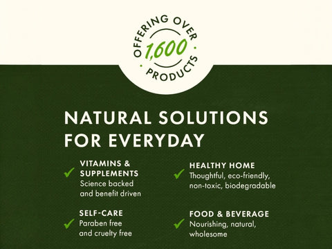 Swanson Sea Cucumber 500 mg Capsules – 100 Count brand infographic natural solutions for everyday vitamins and supplements
