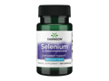 Swanson Selenium L-Selenomethionine 200 mcg – 120 Capsules mineral dietary supplement bottle front label