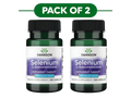 Swanson Selenium L-Selenomethionine 200mcg 120 Capsules Pack of 2