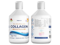Swedish Nutra Gold Retinol Collagen 12500mg 500ml liquid supplement bottle front & back label packaging