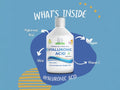 Swedish Nutra Hyaluronic Acid Natural Lemon Flavour 500ml lifestyle image showing skin hydration and beauty support