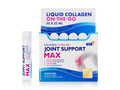 Box of Liquid Collagen On-The-Go and Joint Support Max supplement with a white background