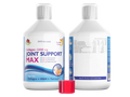 Swedish Nutra Joint Support Max 12000mg Collagen Berry Flavour 500ml liquid supplement bottle front label packaging with measuring cup