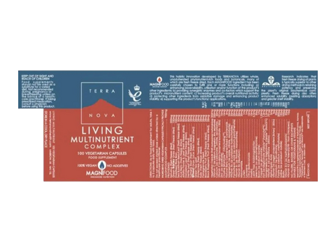 Terranova Living Multinutrient Complex Capsules 100 Count
