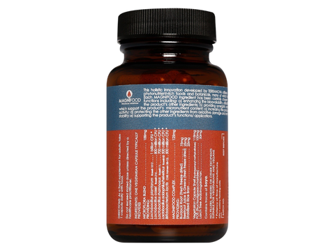 Terranova Microflora Complex with FOS and More 50 vegetarian capsules supplement facts panel