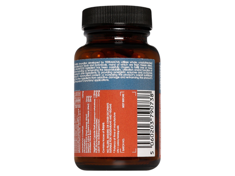 Terranova Microflora Complex with FOS and More 50 vegetarian capsules supplement facts panel