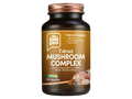 The Good Guru Mushroom Complex Extract bottle, 90 capsules, on white background.