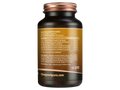Supplement facts label for The Good Guru 6-Mushroom Complex, showing Lion's Mane, Reishi, Chaga, etc., 90 count.