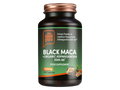 The Good Guru Black Maca and Organic Ashwagandha KSM-66 supplement bottle, 90 capsules, on white background.