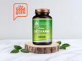 The Good Guru Digestive and Antioxidant Support Complex bottle, 90 capsules, on white background.