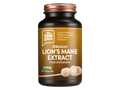 The Good Guru Lion's Mane Mushroom Extract bottle, 90 capsules, on white background.