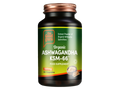 The Good Guru Organic Ashwagandha KSM-66 supplement bottle, 90 capsules, on white background.