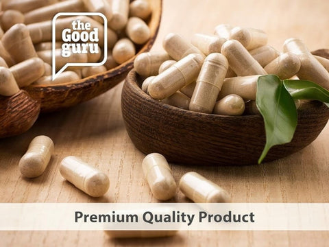 The Good Guru Black Maca & Organic Ashwagandha KSM-66 - 90 Capsules
