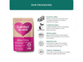 Together Health Beauty Support Complex Hair Skin and Nails 60 Capsules plastic free compostable packaging information panel