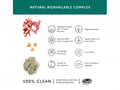 Together Health Bone Health Complex Calcium Vegan D3 and K2 60 Capsules bone health nutrients product information panel