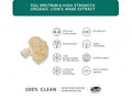 Together Health Lion’s Mane Mushroom Supplement 60 Capsules mushroom extract product information panel